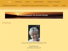 Tablet Screenshot of gsundheitspraxis-lilo.ch